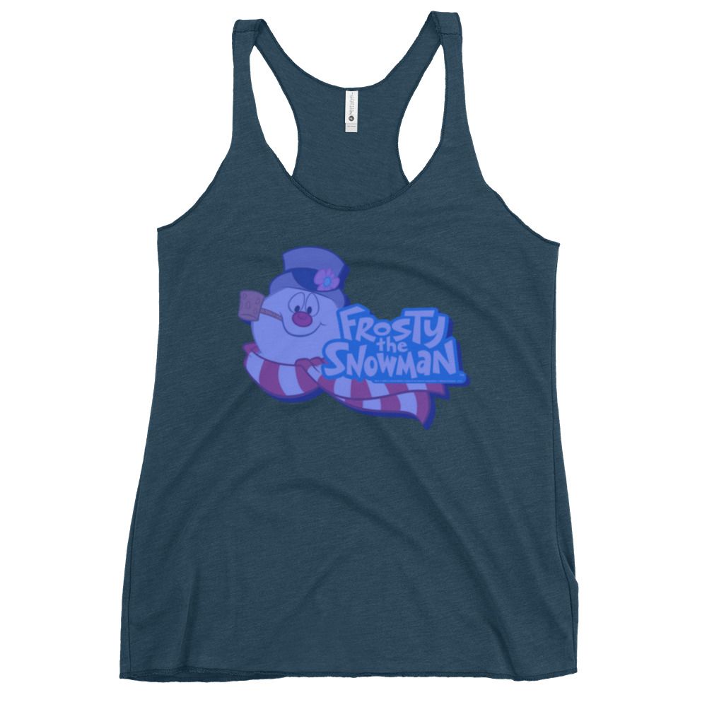 Frosty The Snowman  Racerback Tank