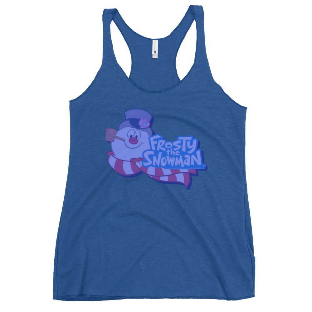Frosty The Snowman  Racerback Tank