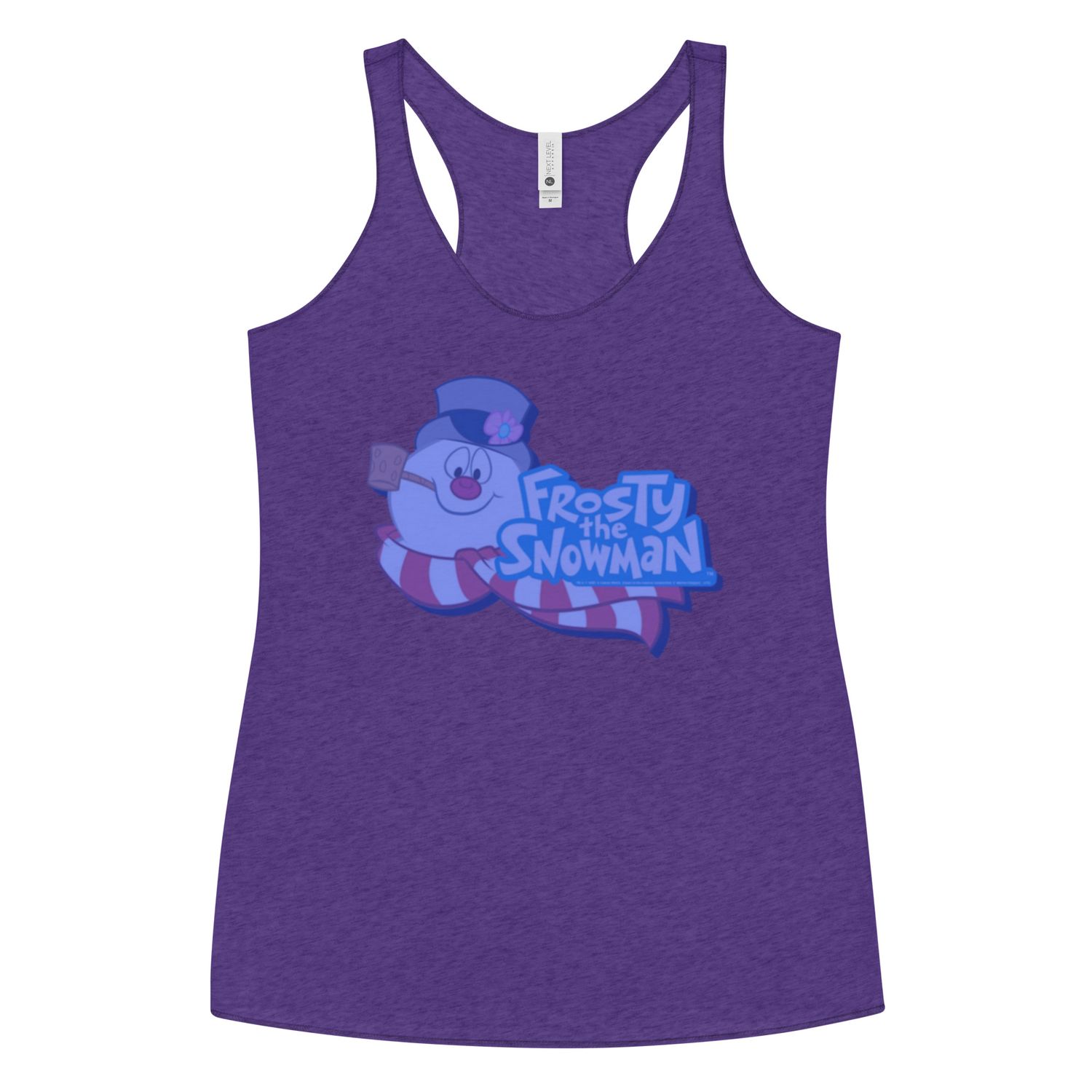 Frosty The Snowman  Racerback Tank