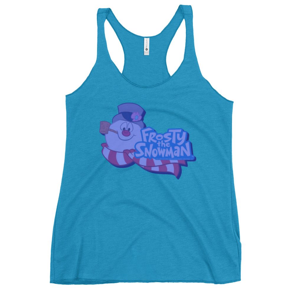 Frosty The Snowman  Racerback Tank