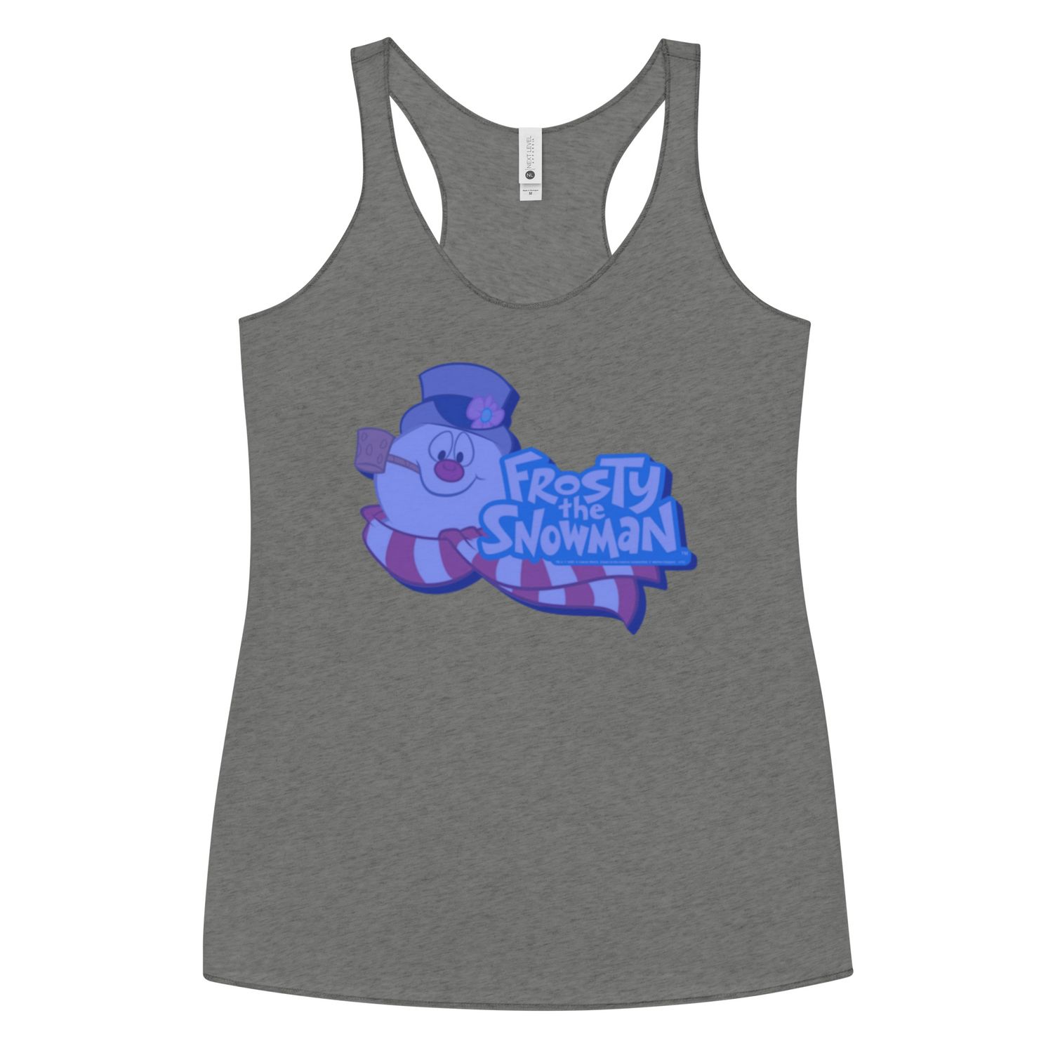 Frosty The Snowman  Racerback Tank