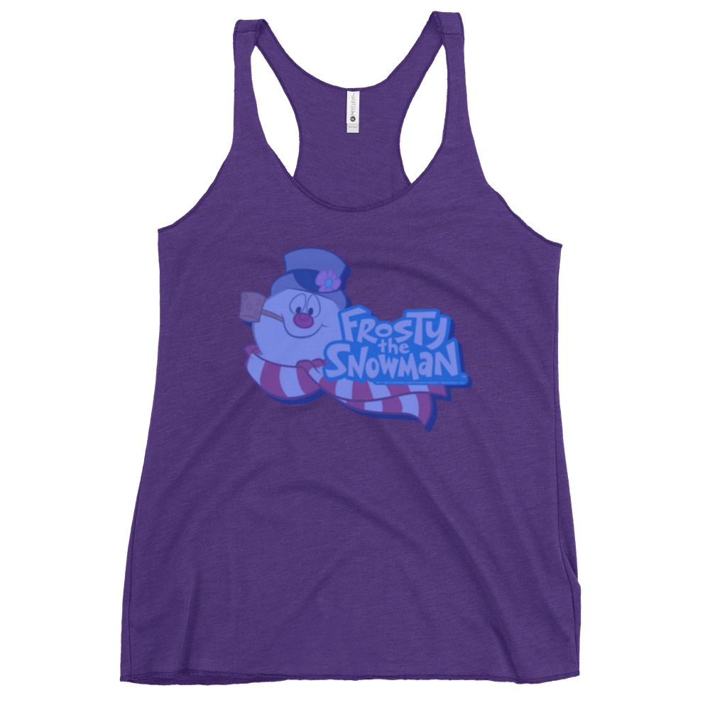 Frosty The Snowman  Racerback Tank