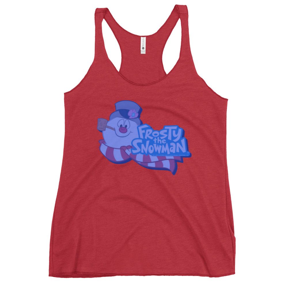 Frosty The Snowman  Racerback Tank