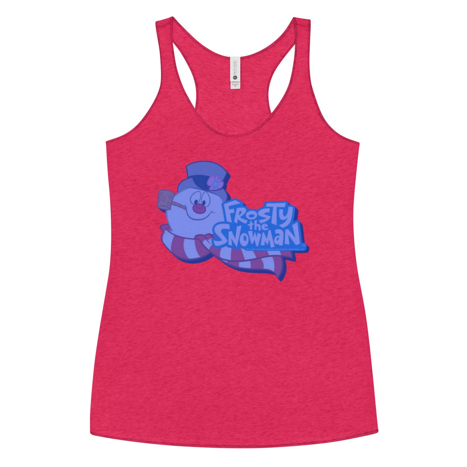Frosty The Snowman  Racerback Tank