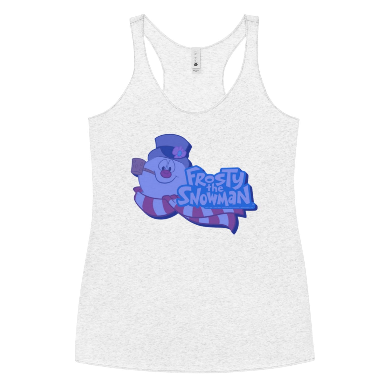 Frosty The Snowman  Racerback Tank