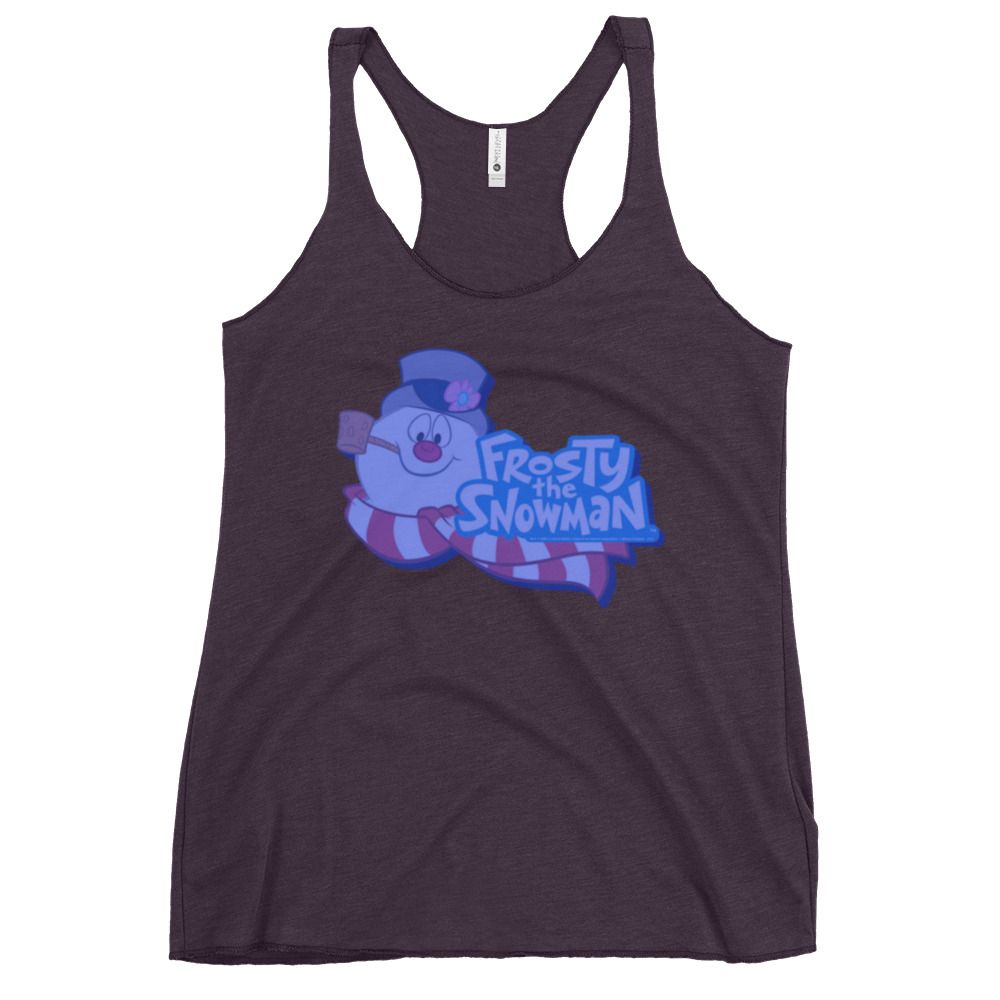 Frosty The Snowman  Racerback Tank