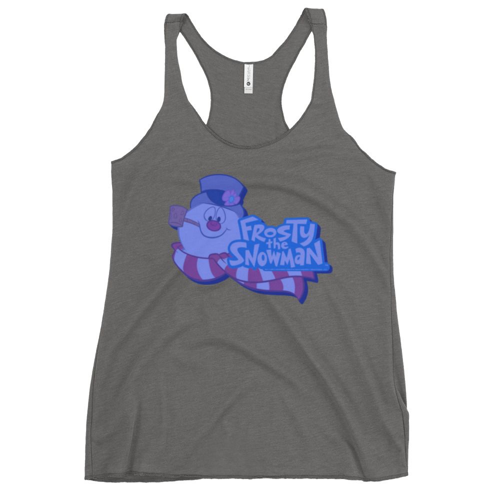 Frosty The Snowman  Racerback Tank
