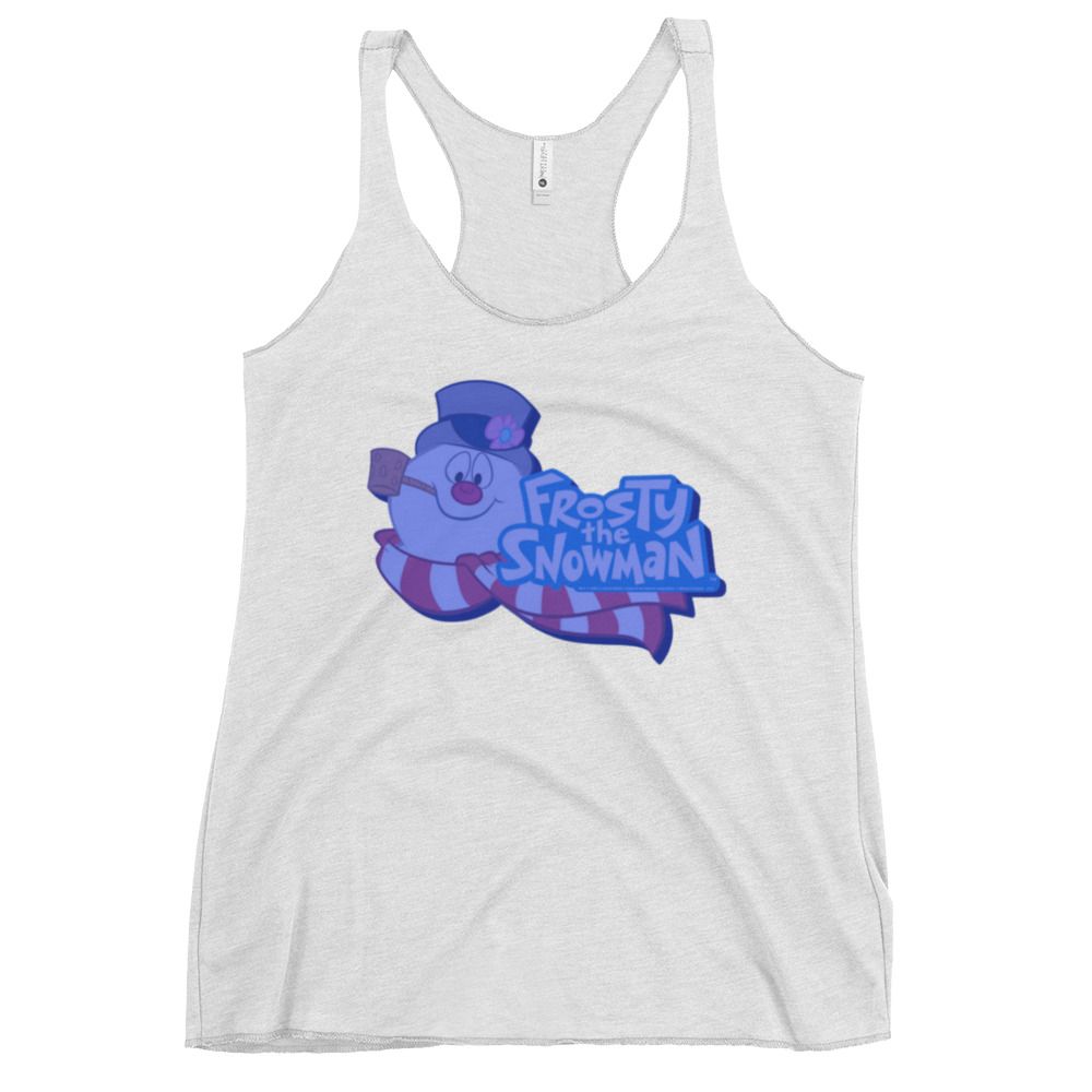 Frosty The Snowman  Racerback Tank