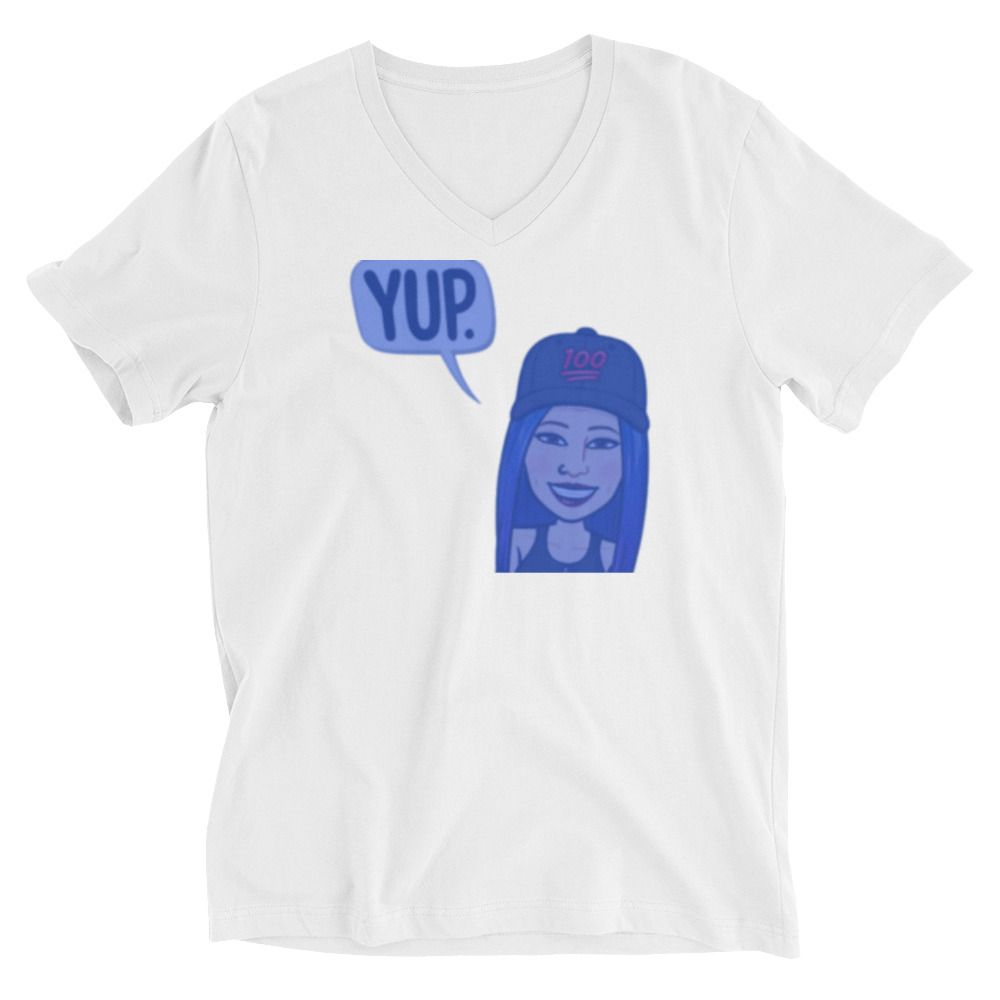 Yup Short Sleeve V-Neck T-Shirt