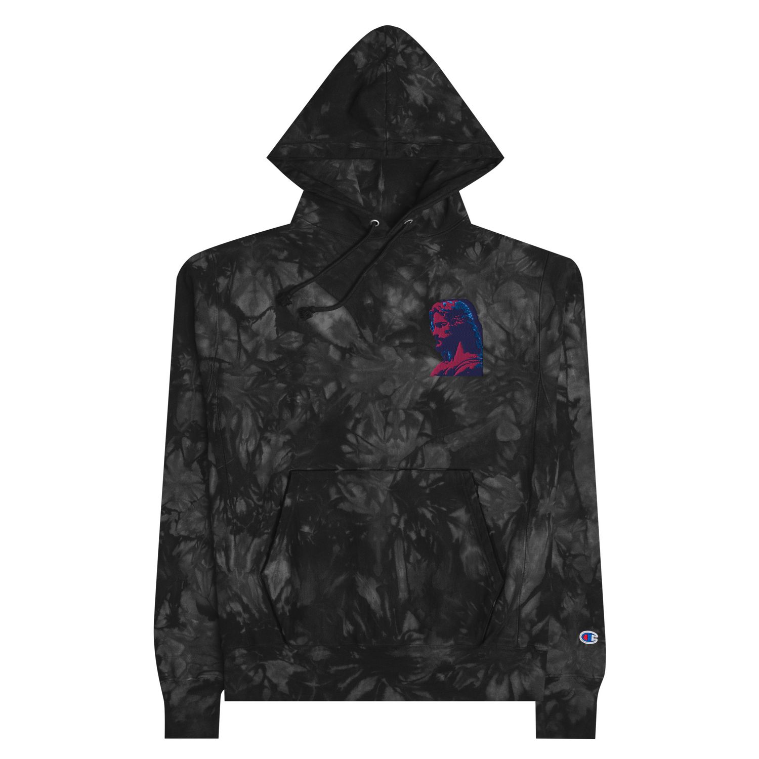 Jesus Champion tie-dye hoodie