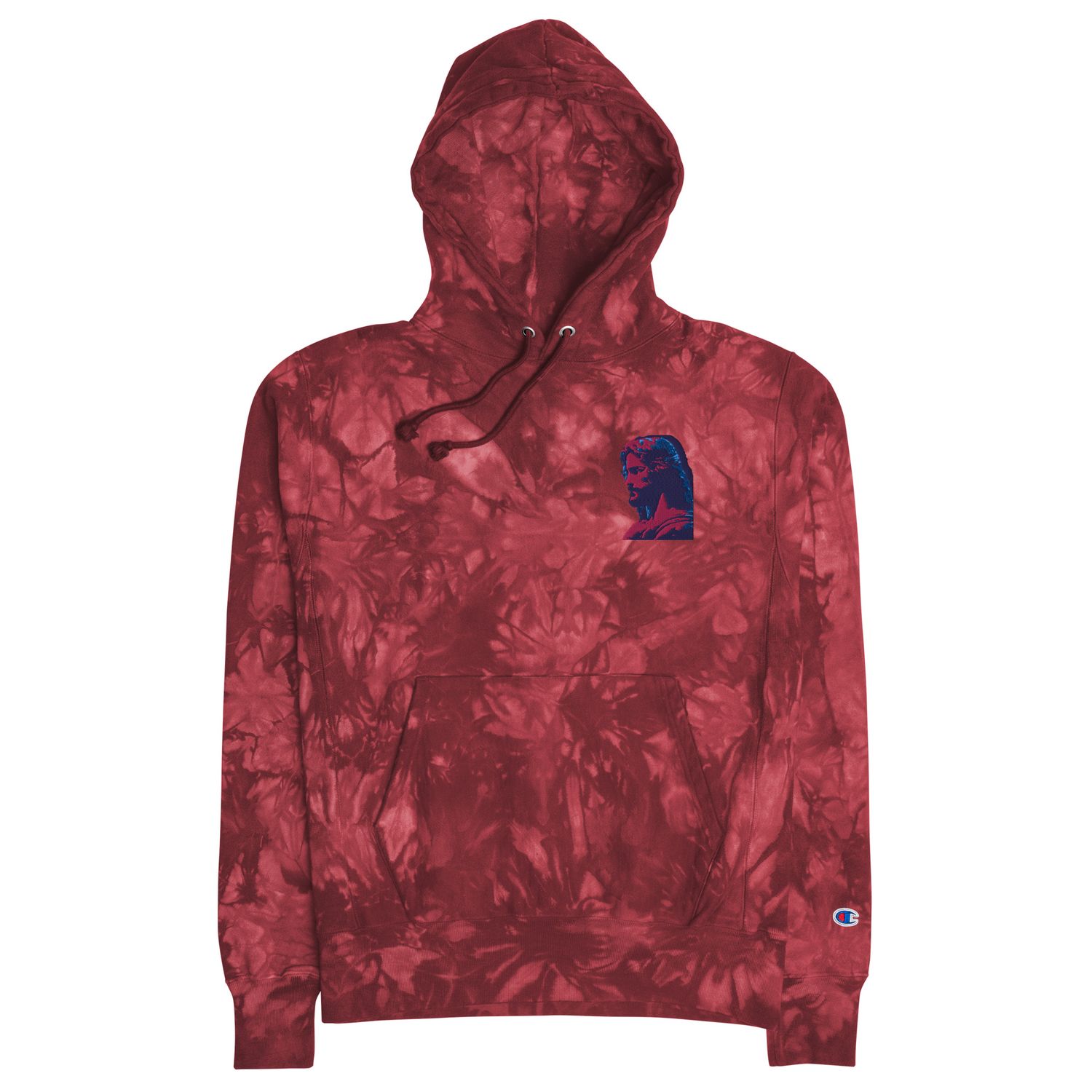 Jesus Champion tie-dye hoodie