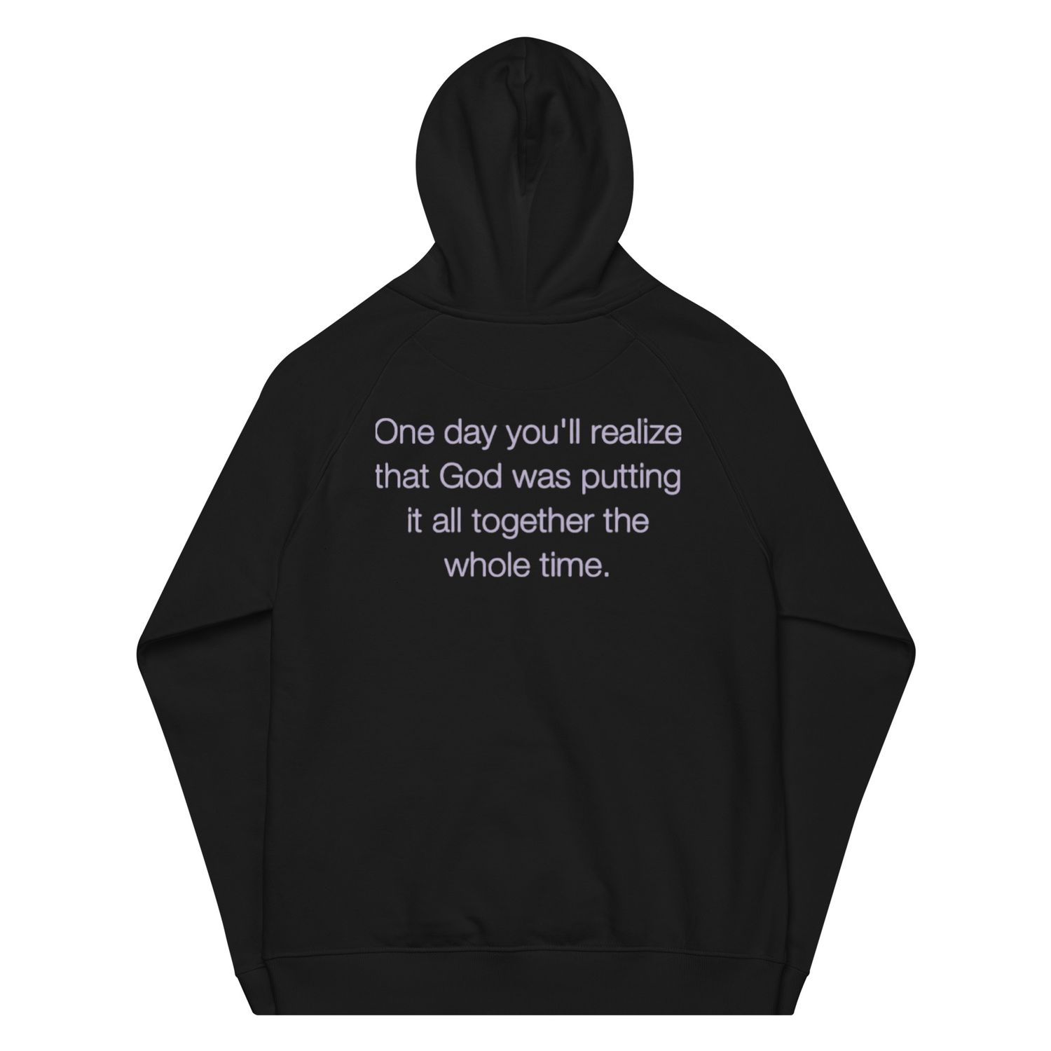 One Day raglan hoodie