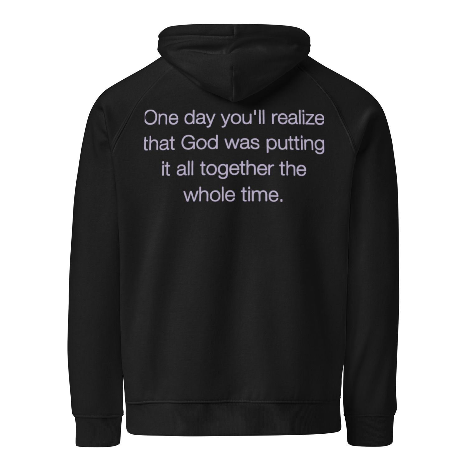One Day raglan hoodie