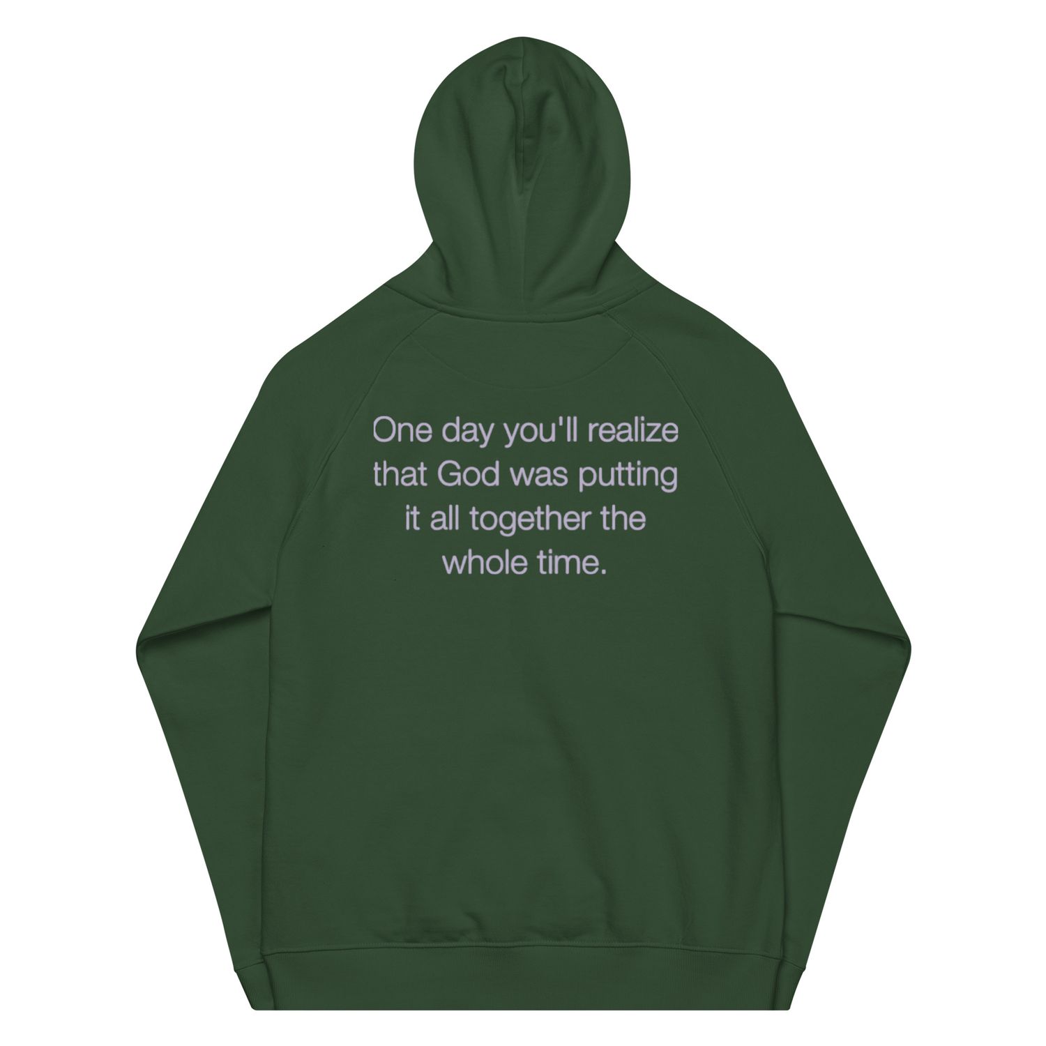 One Day raglan hoodie