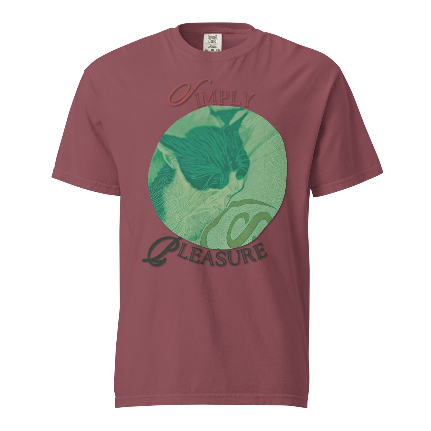 Simply Pleasure heavyweight t-shirt