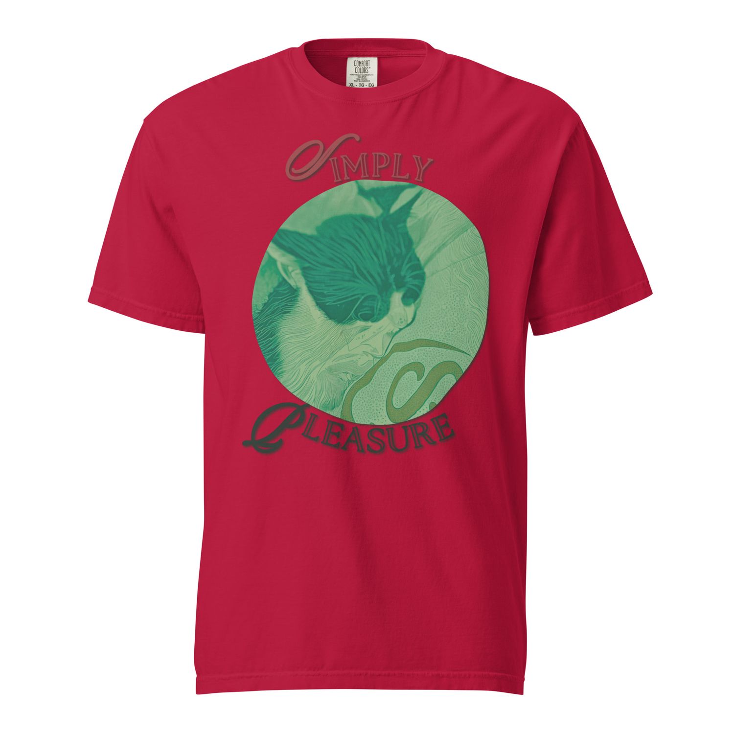 Simply Pleasure heavyweight t-shirt