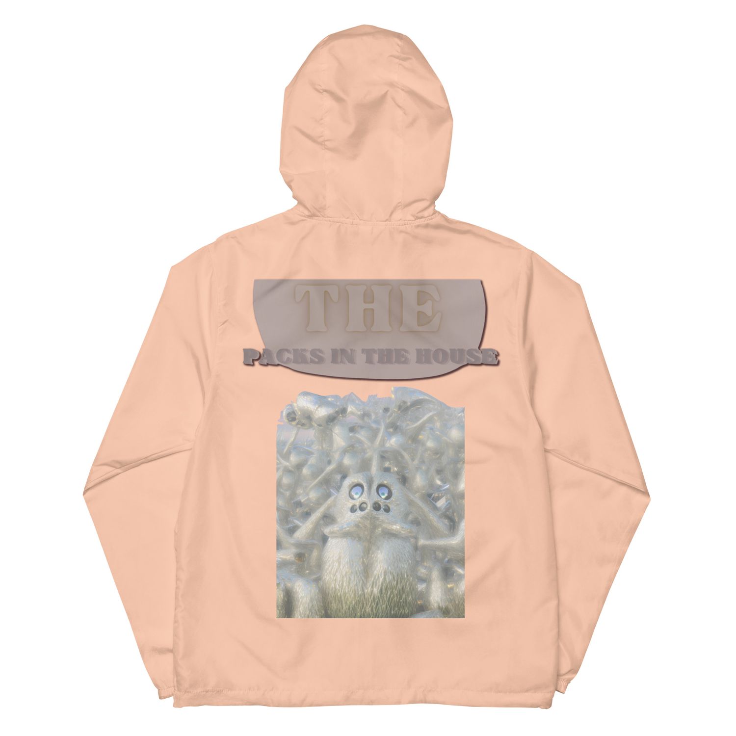 Packs In The House zip up windbreaker