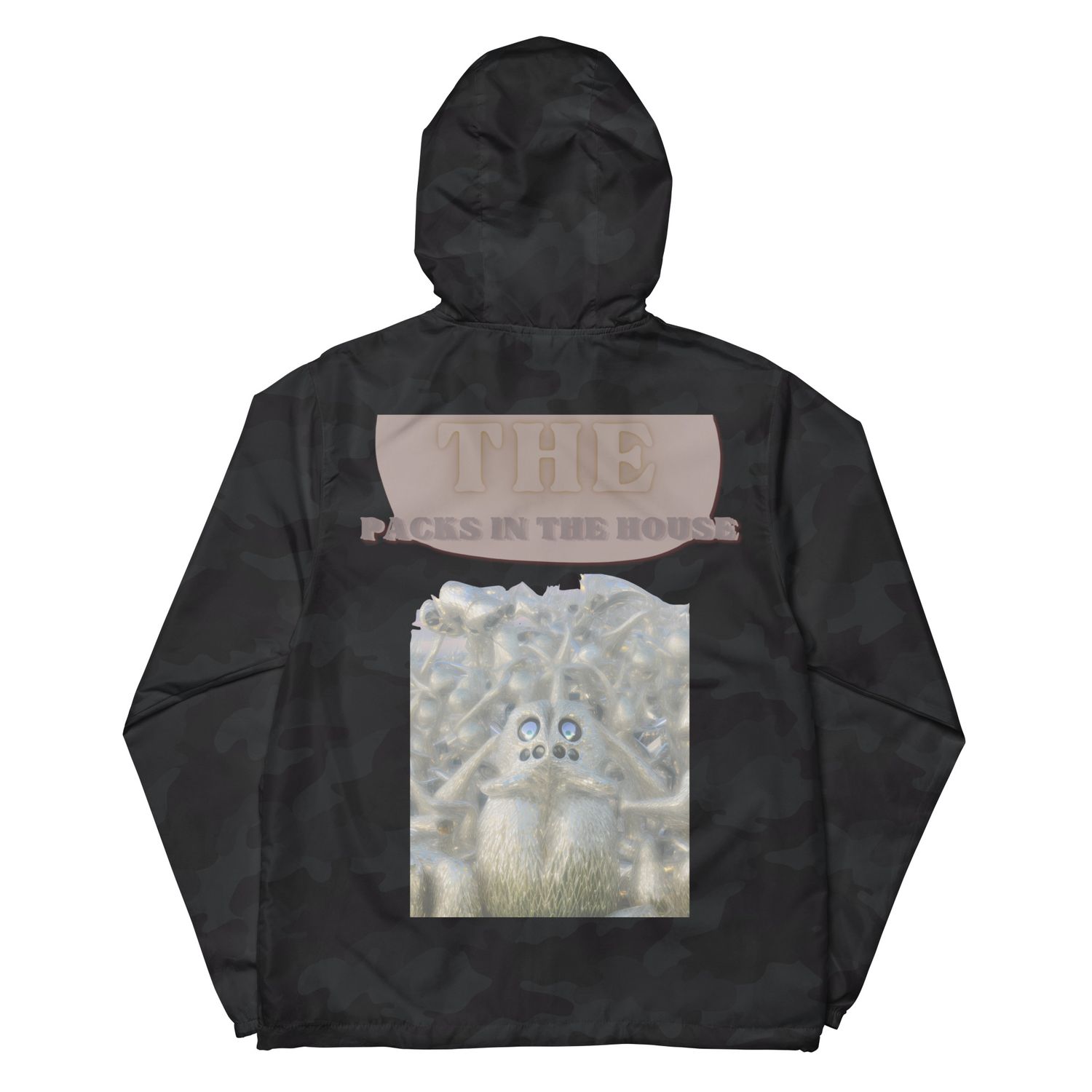 Packs In The House zip up windbreaker