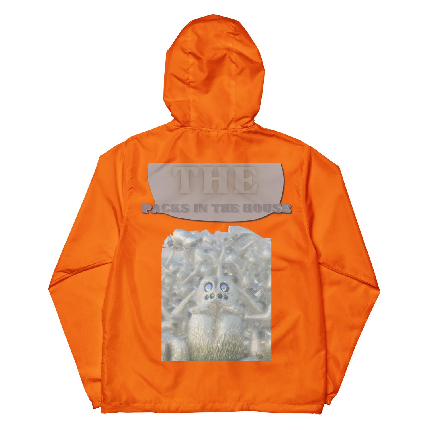 Packs In The House zip up windbreaker