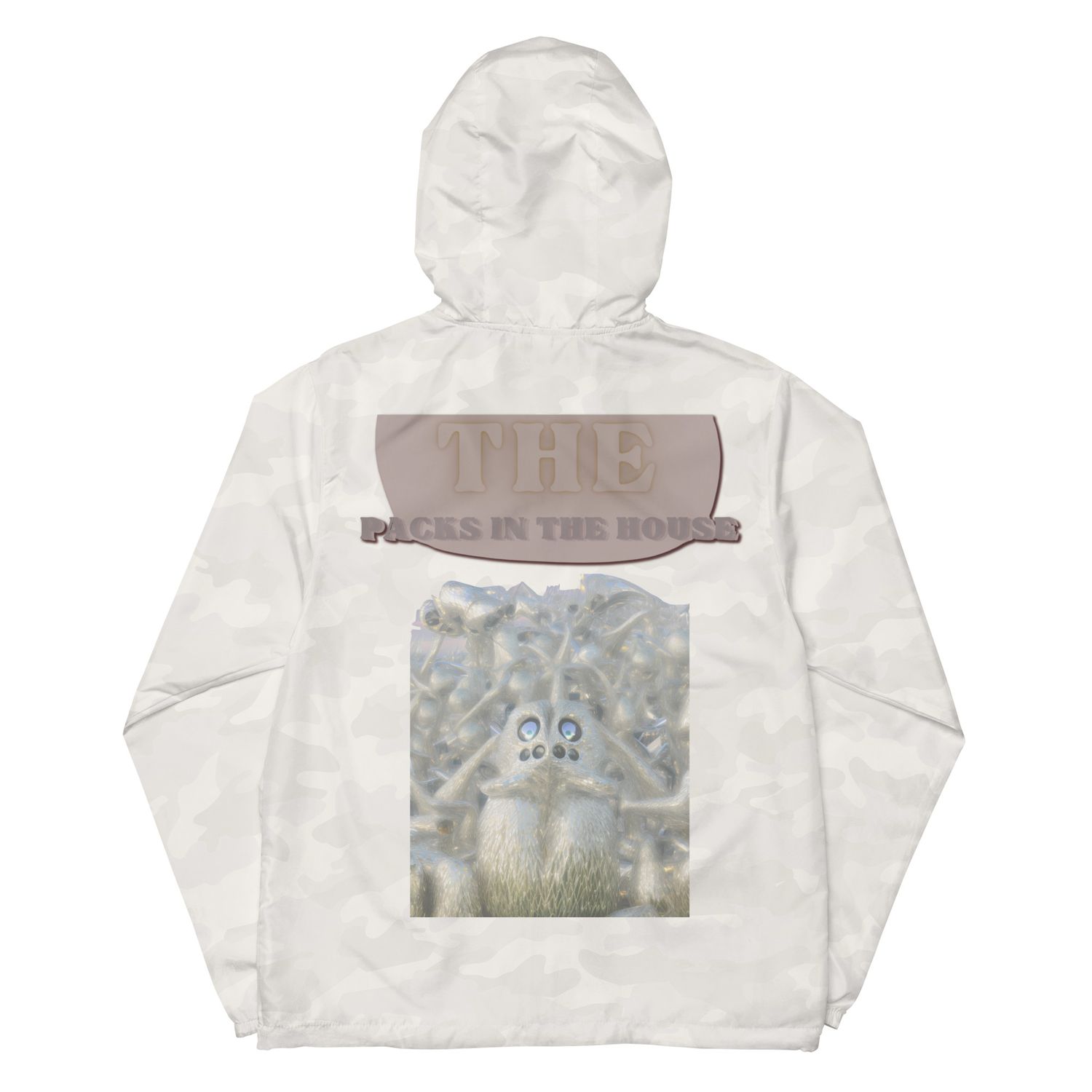Packs In The House zip up windbreaker