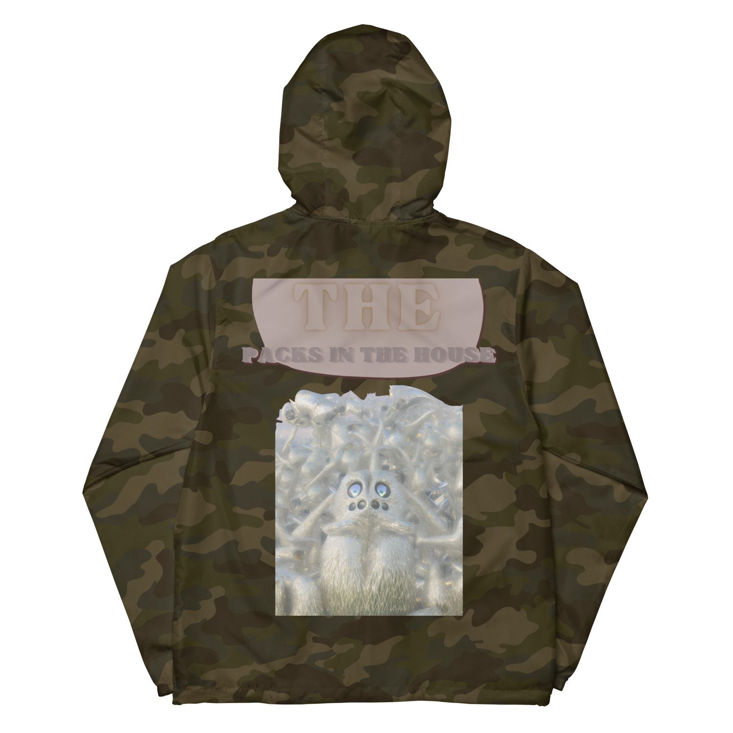 Packs In The House zip up windbreaker