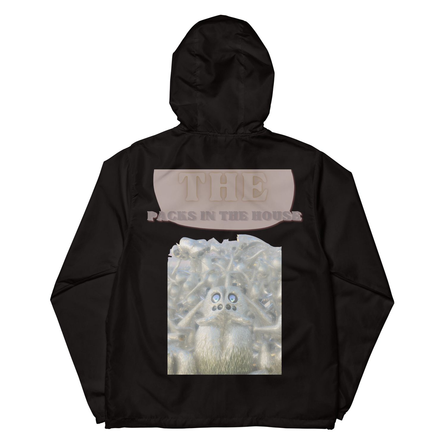 Packs In The House zip up windbreaker