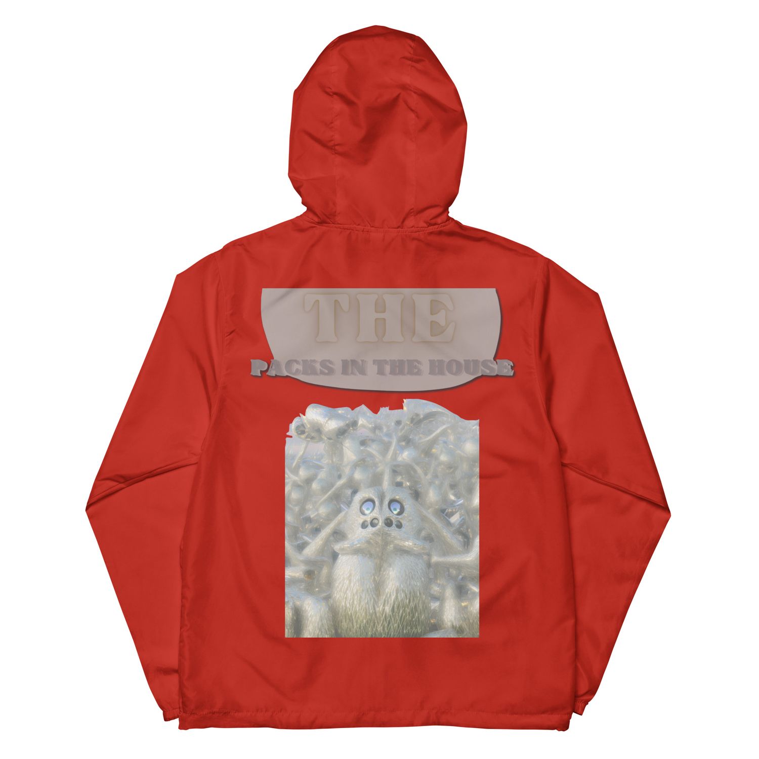Packs In The House zip up windbreaker