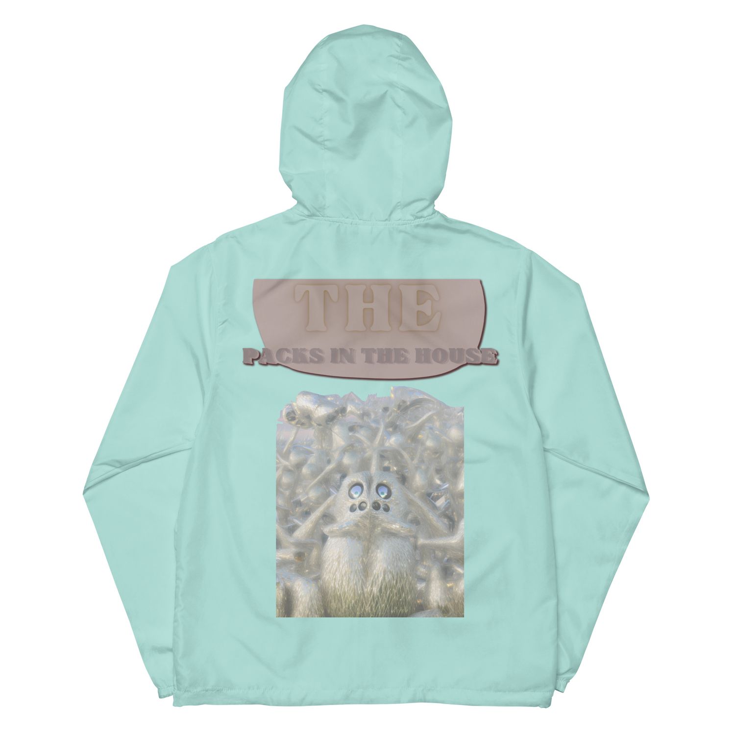 Packs In The House zip up windbreaker