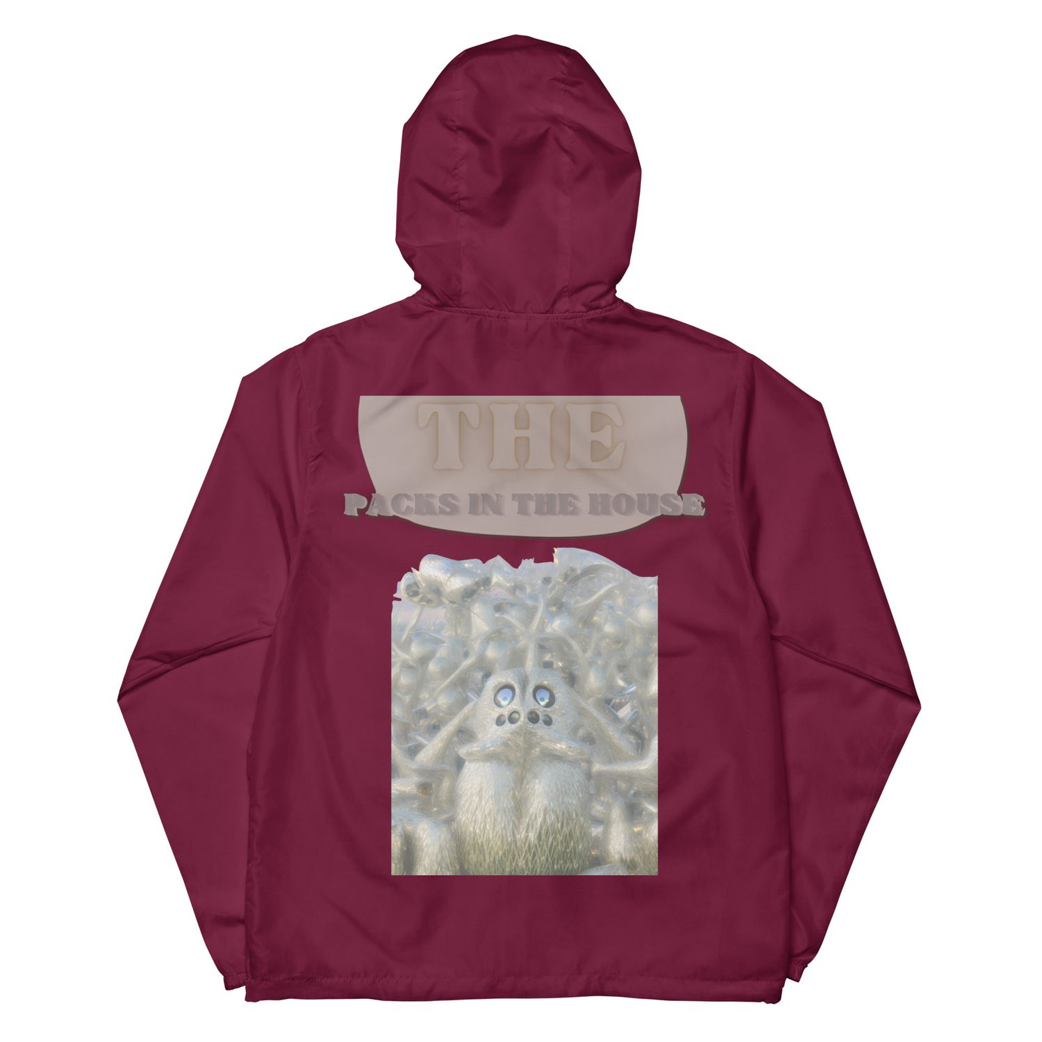 Packs In The House zip up windbreaker