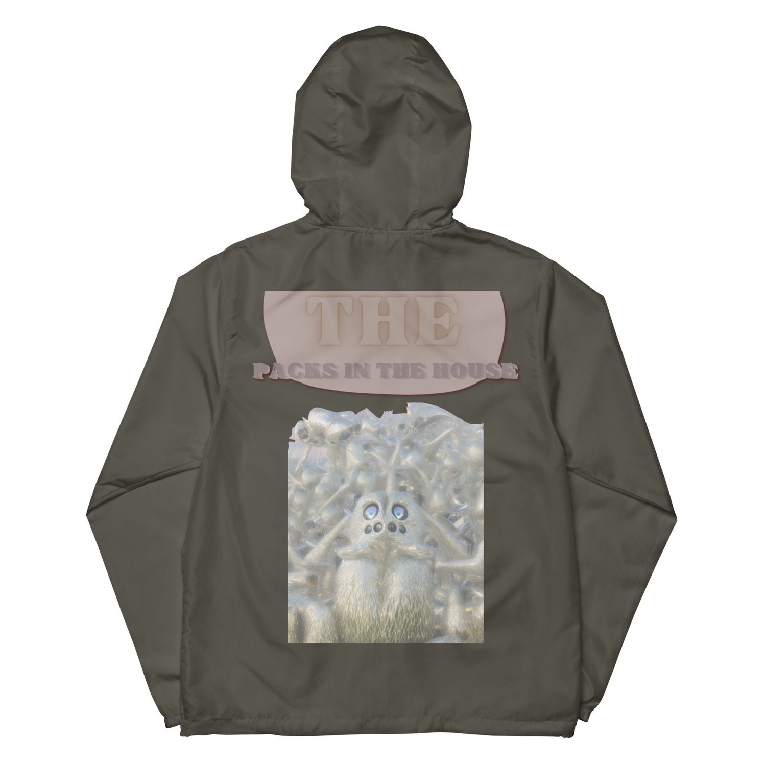 Packs In The House zip up windbreaker