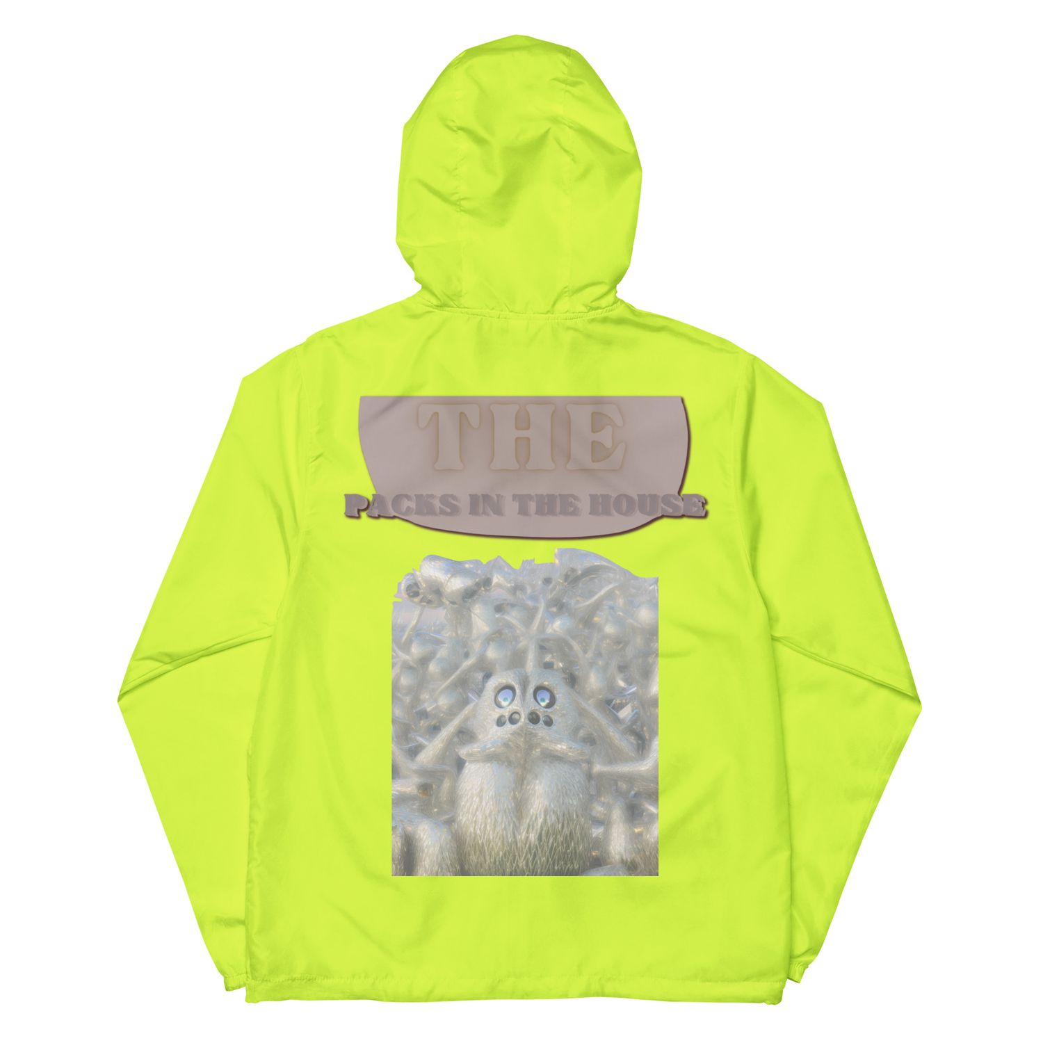 Packs In The House zip up windbreaker