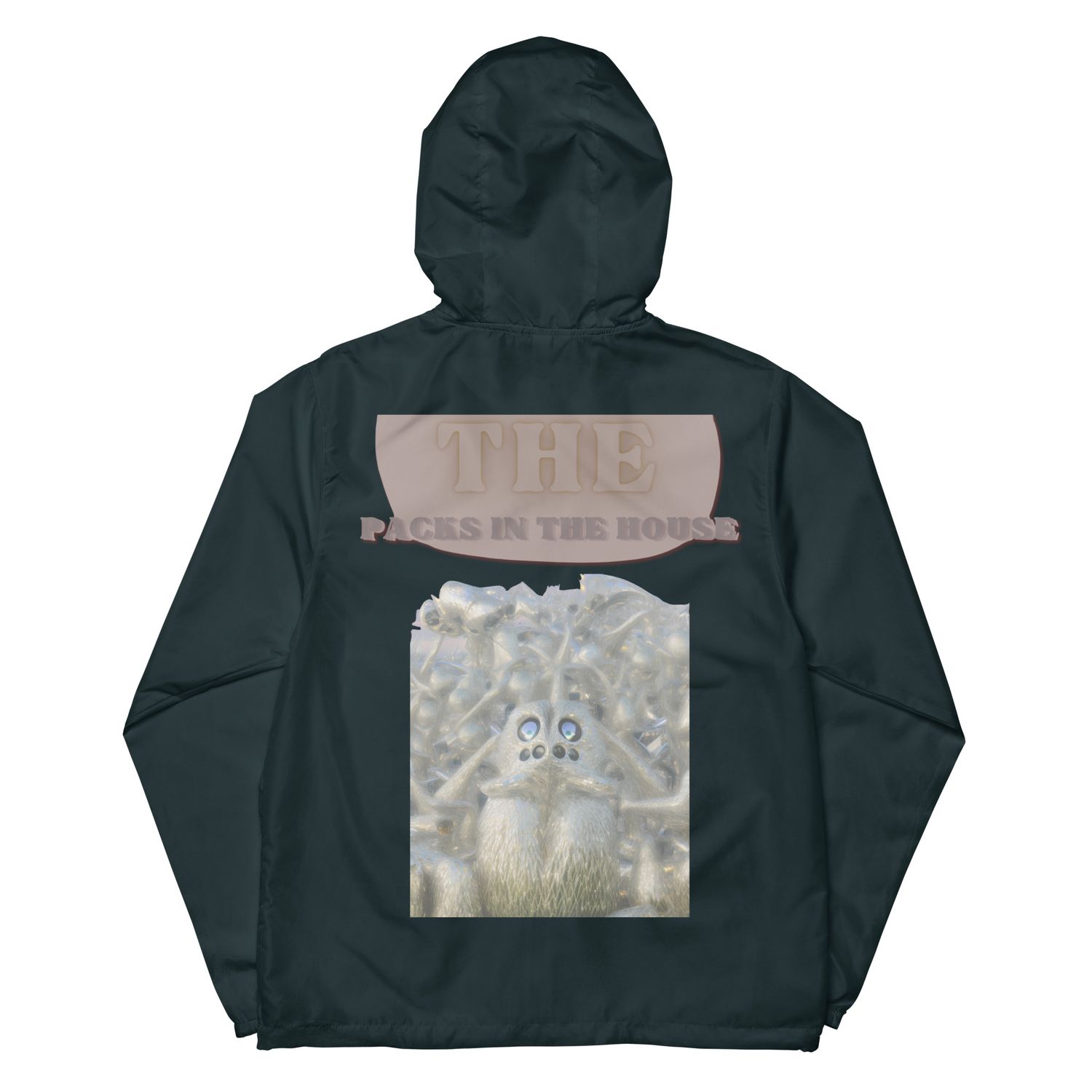 Packs In The House zip up windbreaker