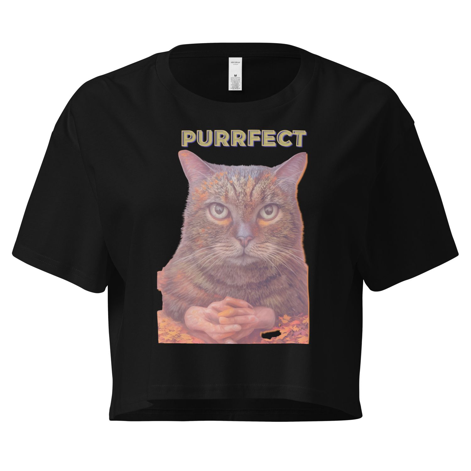 Purrfect crop top