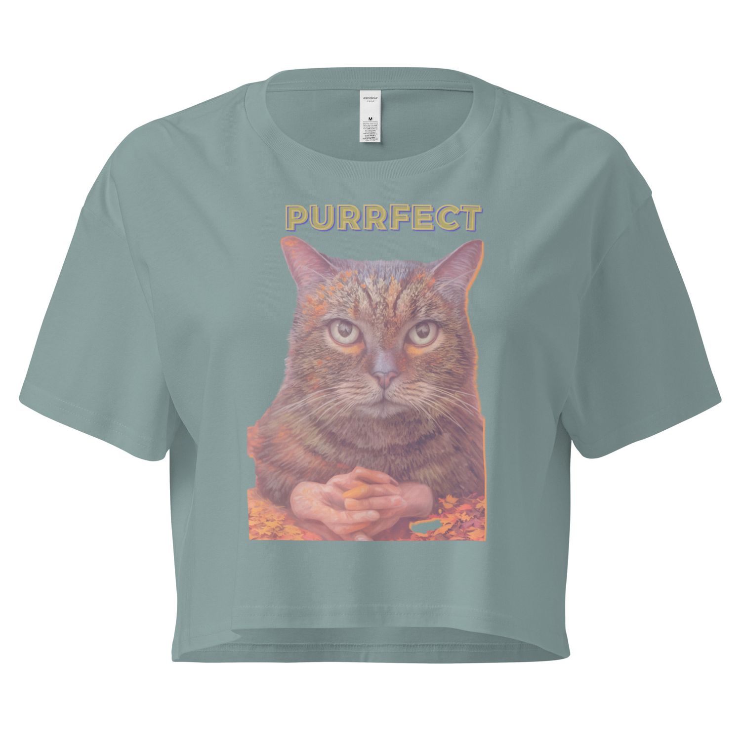 Purrfect crop top