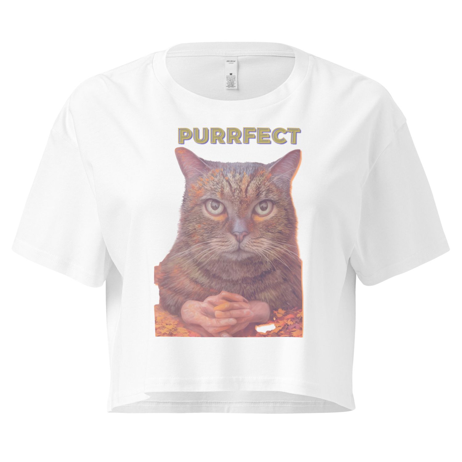 Purrfect crop top