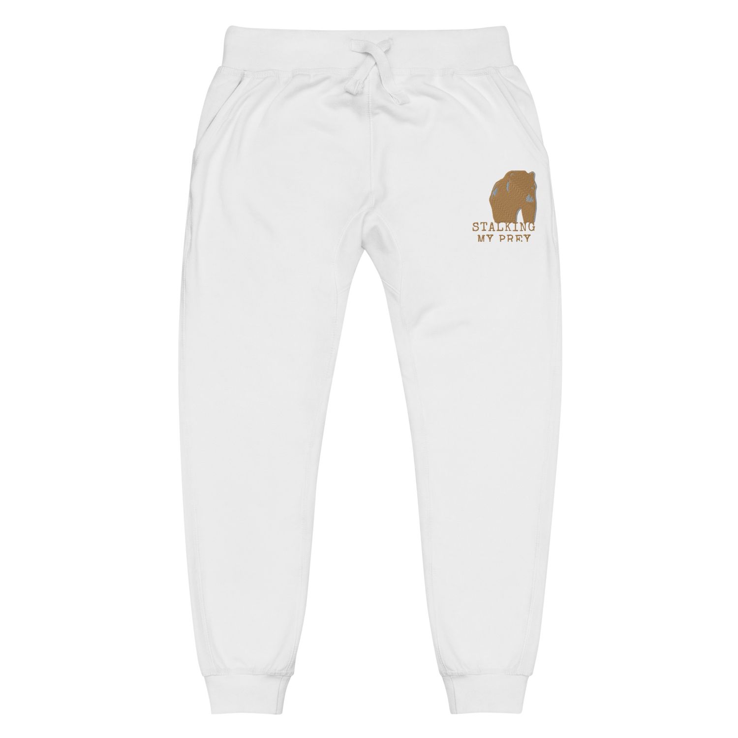 Stalking My Prey fleece sweatpants