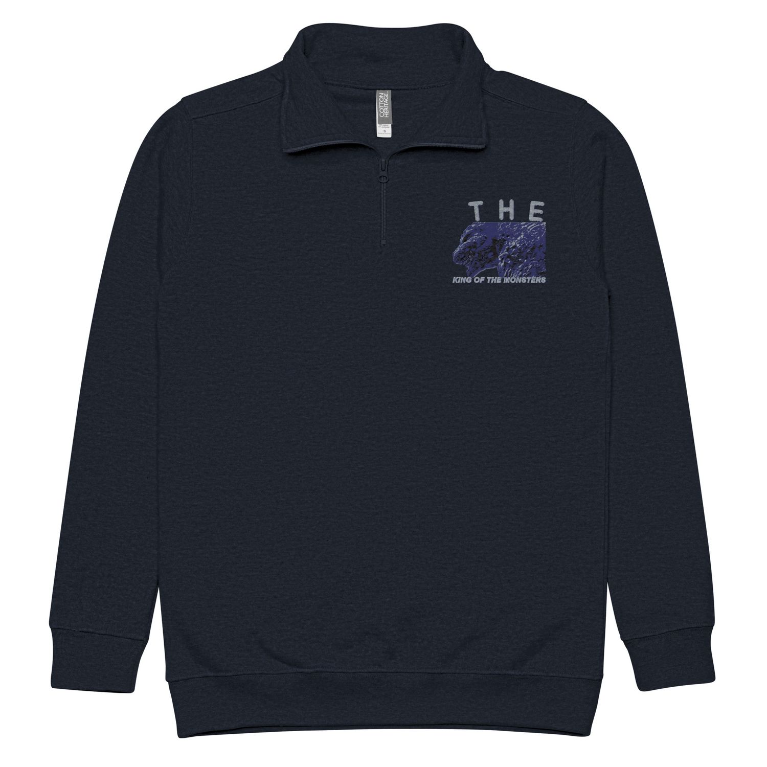The King Of Monsters fleece pullover