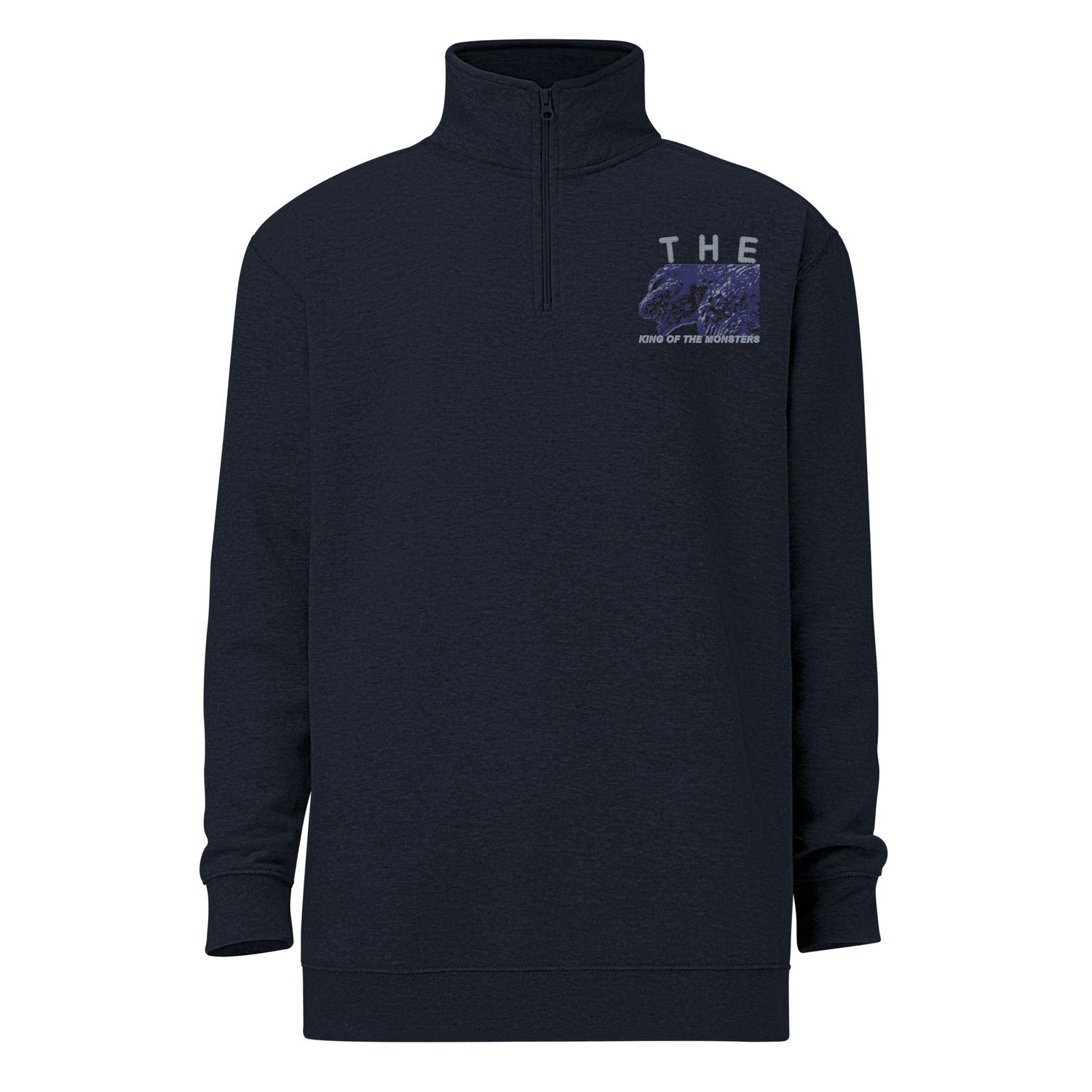 The King Of Monsters fleece pullover