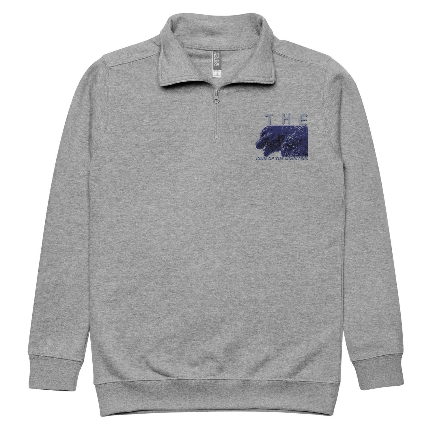 The King Of Monsters fleece pullover