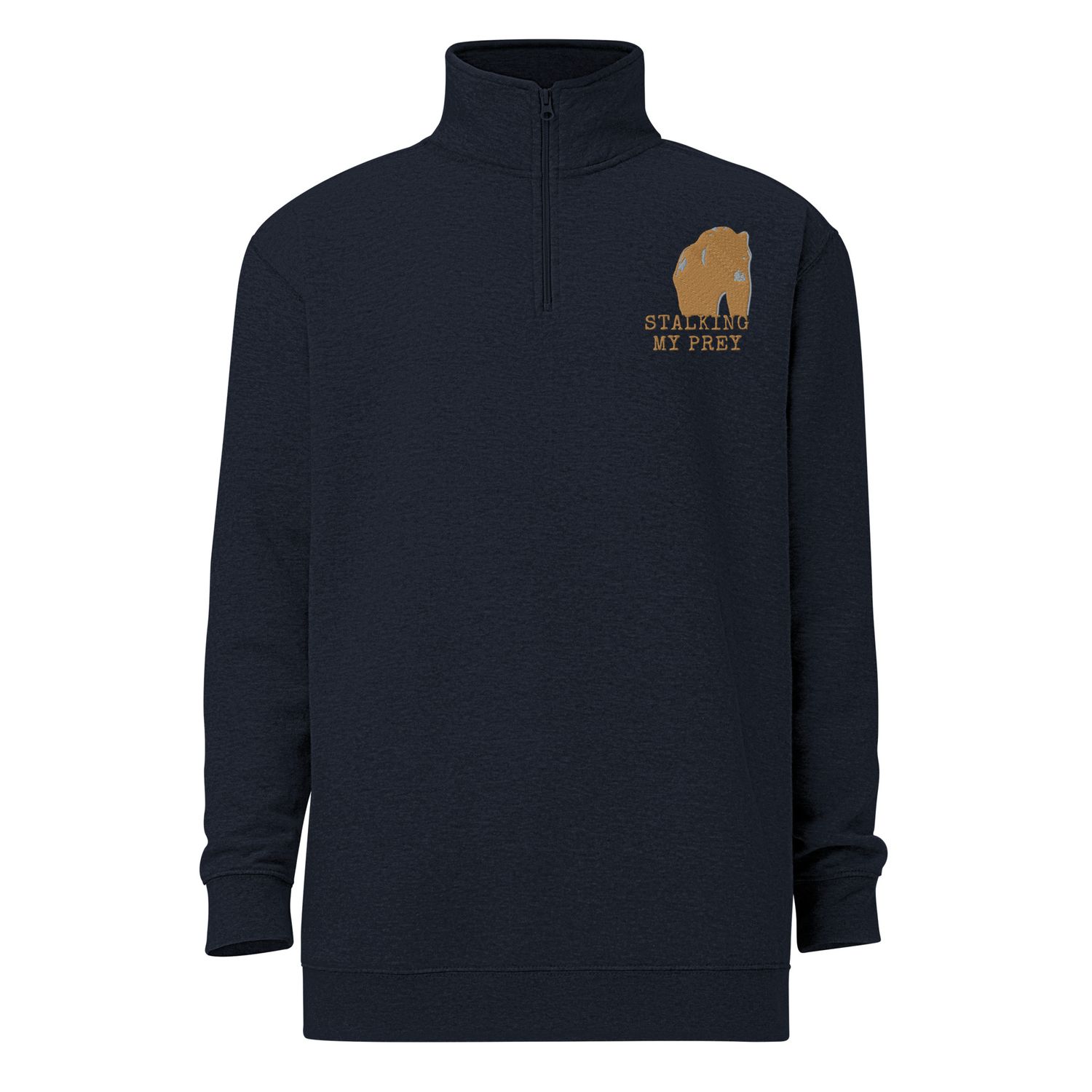 Stalking My Prey fleece pullover