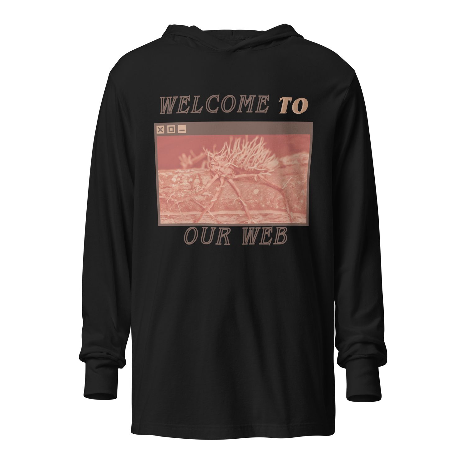 Welcome To Our Web long-sleeve tee