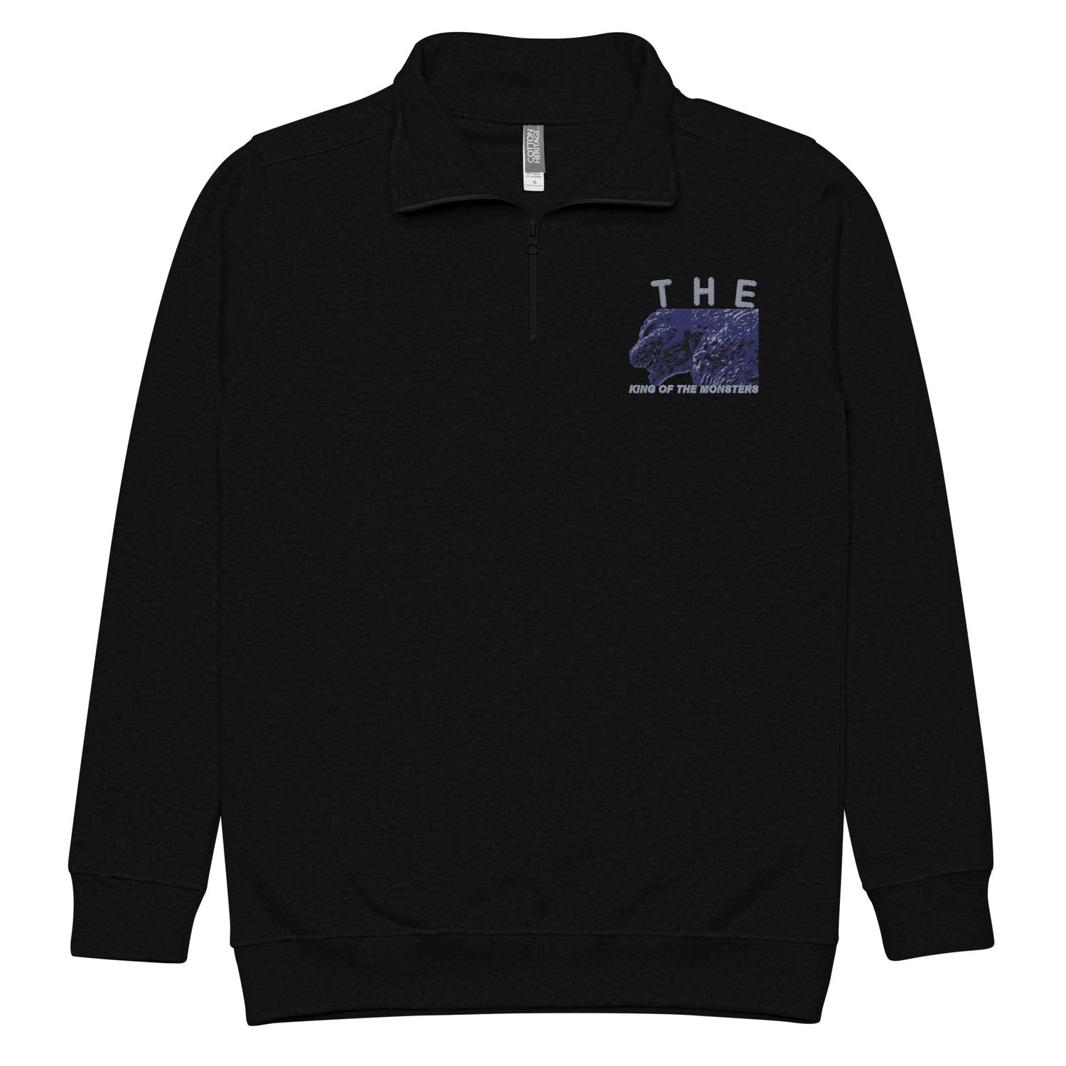 The King Of Monsters fleece pullover
