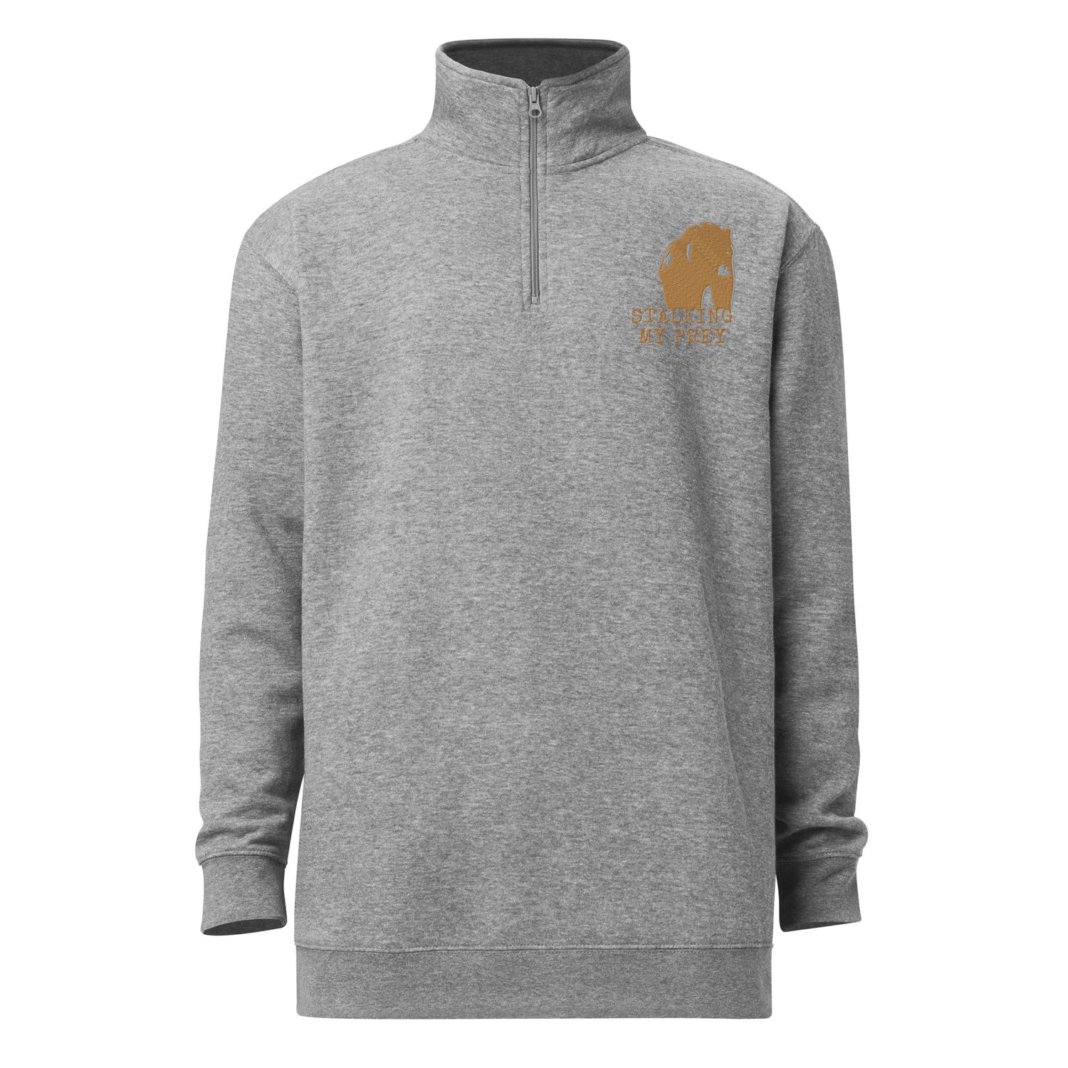 Stalking My Prey fleece pullover