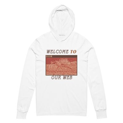 Welcome To Our Web long-sleeve tee
