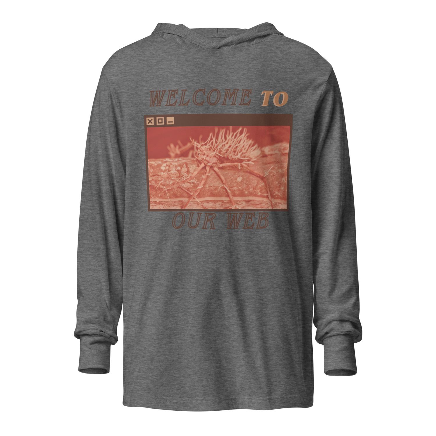 Welcome To Our Web long-sleeve tee