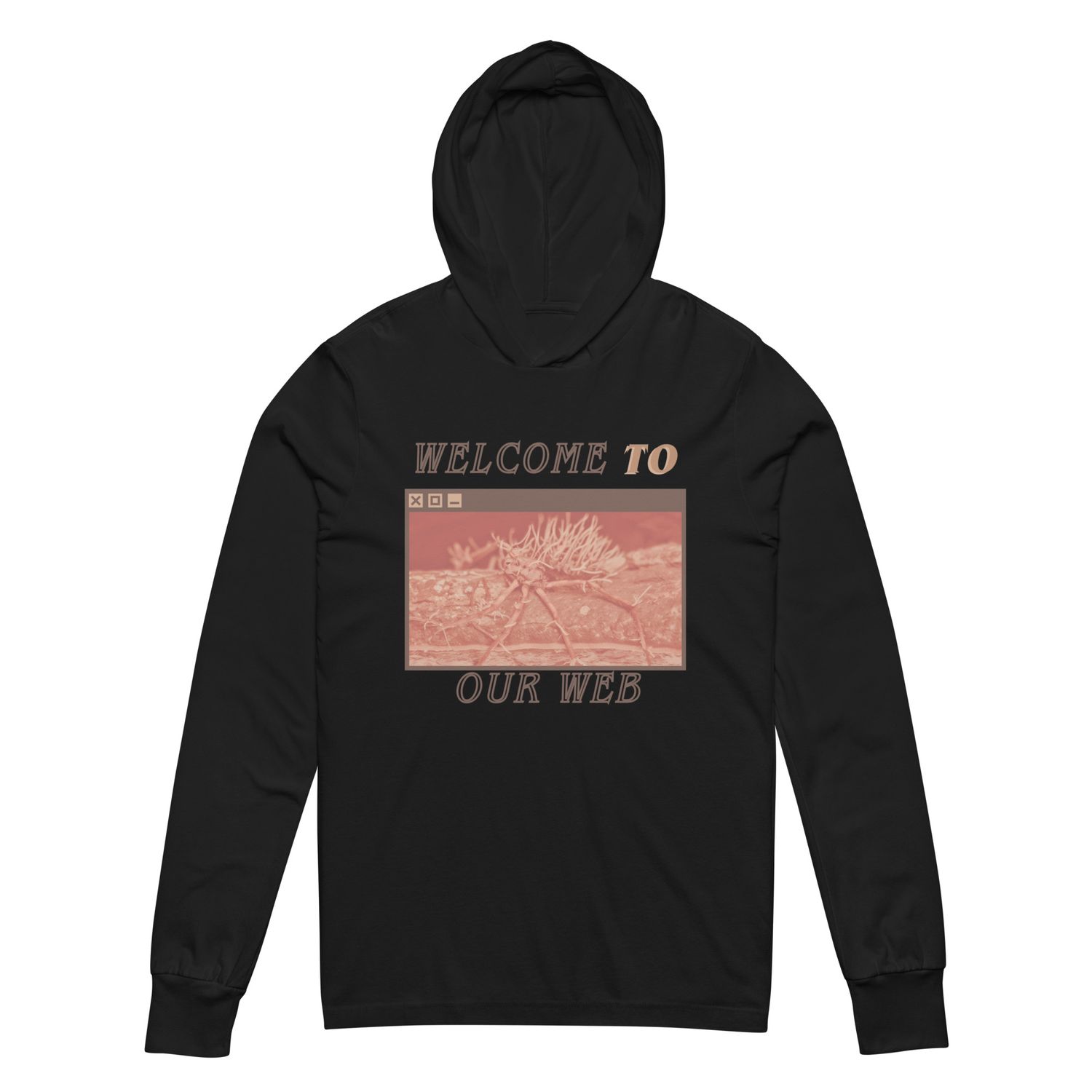 Welcome To Our Web long-sleeve tee