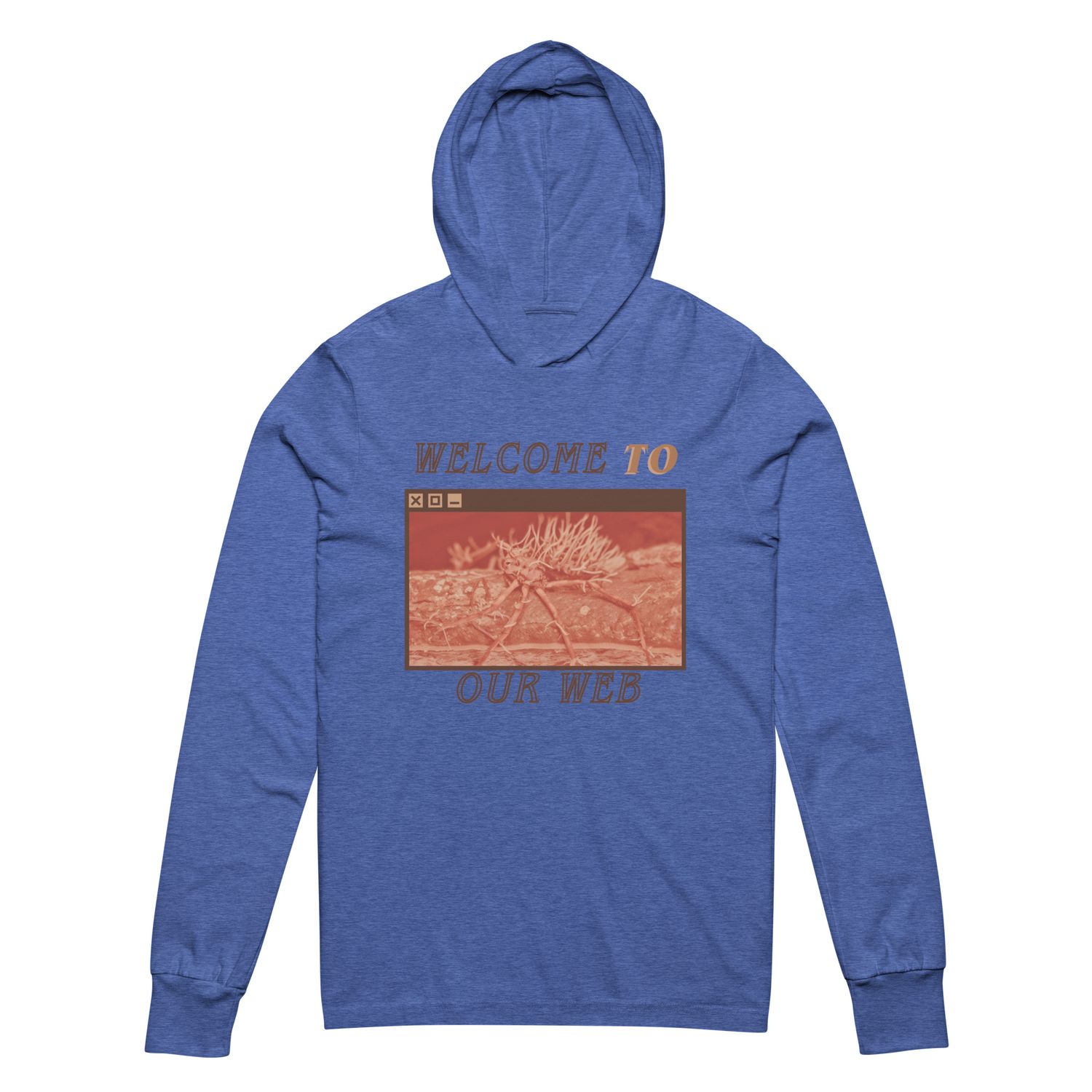 Welcome To Our Web long-sleeve tee