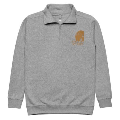Stalking My Prey fleece pullover