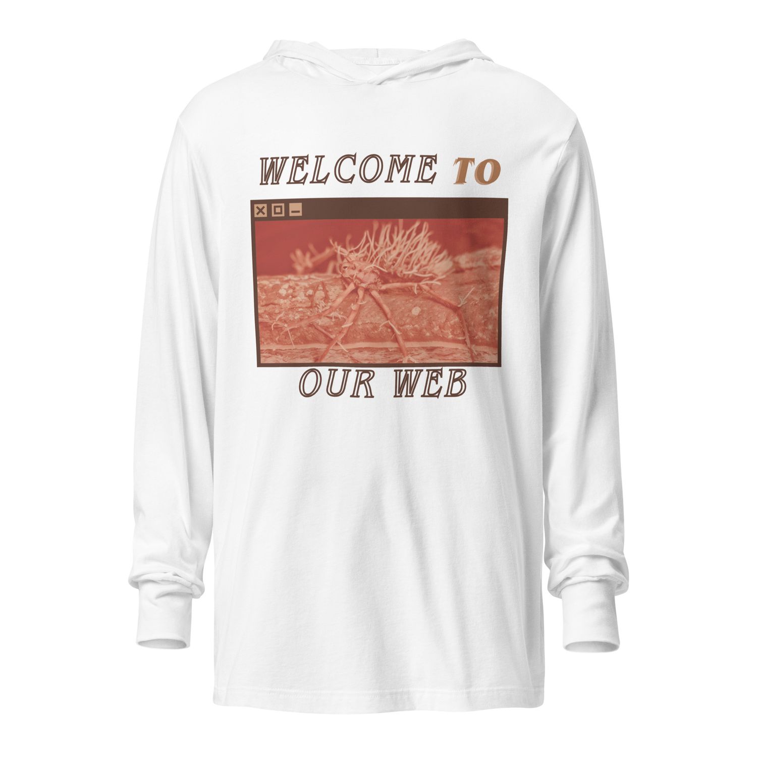 Welcome To Our Web long-sleeve tee