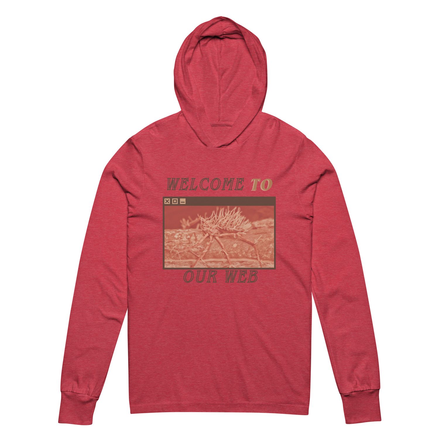 Welcome To Our Web long-sleeve tee